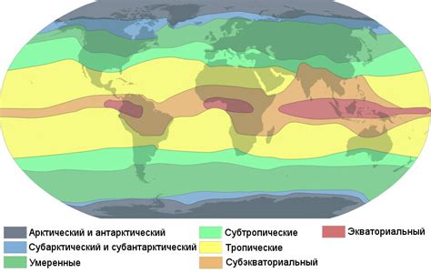 Что такое субтропики и как они связаны с климатом?