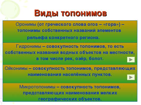 Что такое топоним и каково его значение в географии: детальный обзор