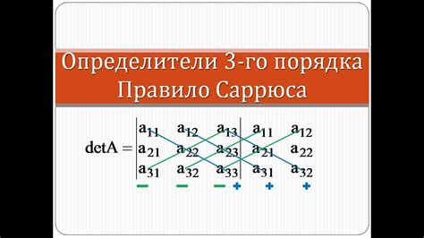 Что такое третьего порядка матрица?