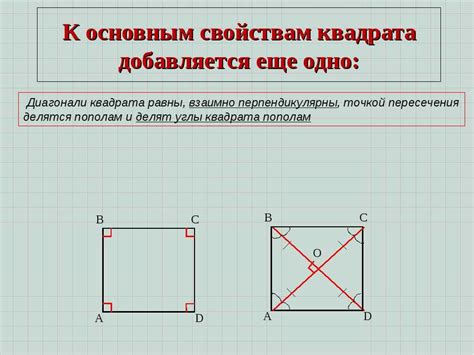 Что такое центр квадрата и как его определить?