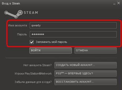 Шаг третий: Войдите в свой аккаунт Steam