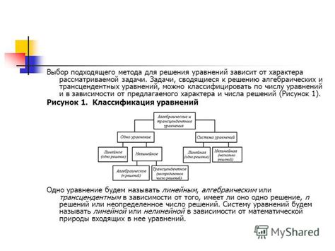 Шаг 4: Выбор подходящего метода