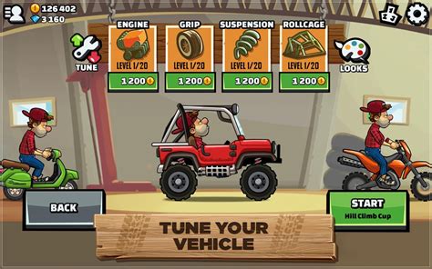 Эффективное использование управления в hill climb racing 2