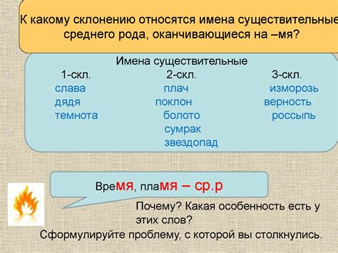  Причина существования разносклоняемых существительных 