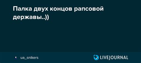  Что означает выражение "палка двух концов"? 