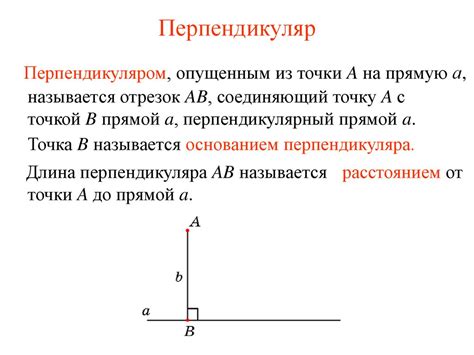  Что такое "опустить перпендикуляры"? 