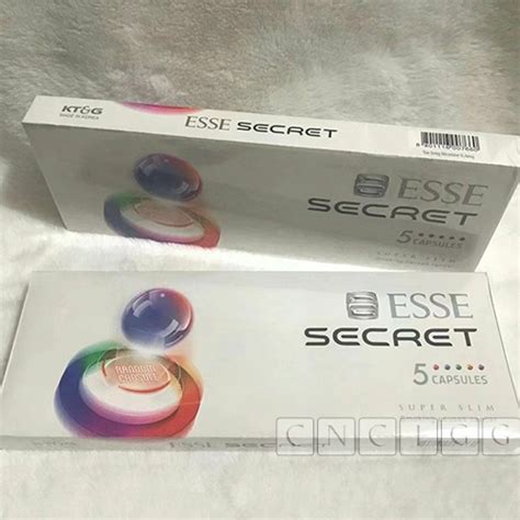 esse secret: интригующая эстетика упаковки